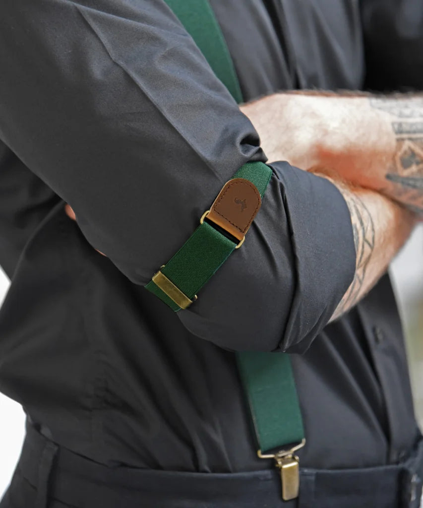 Ärmelhalter Sir Redman - Flaschengrün