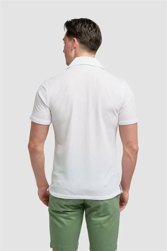 Cavani – Barnaby Hemd Weiß - Polo