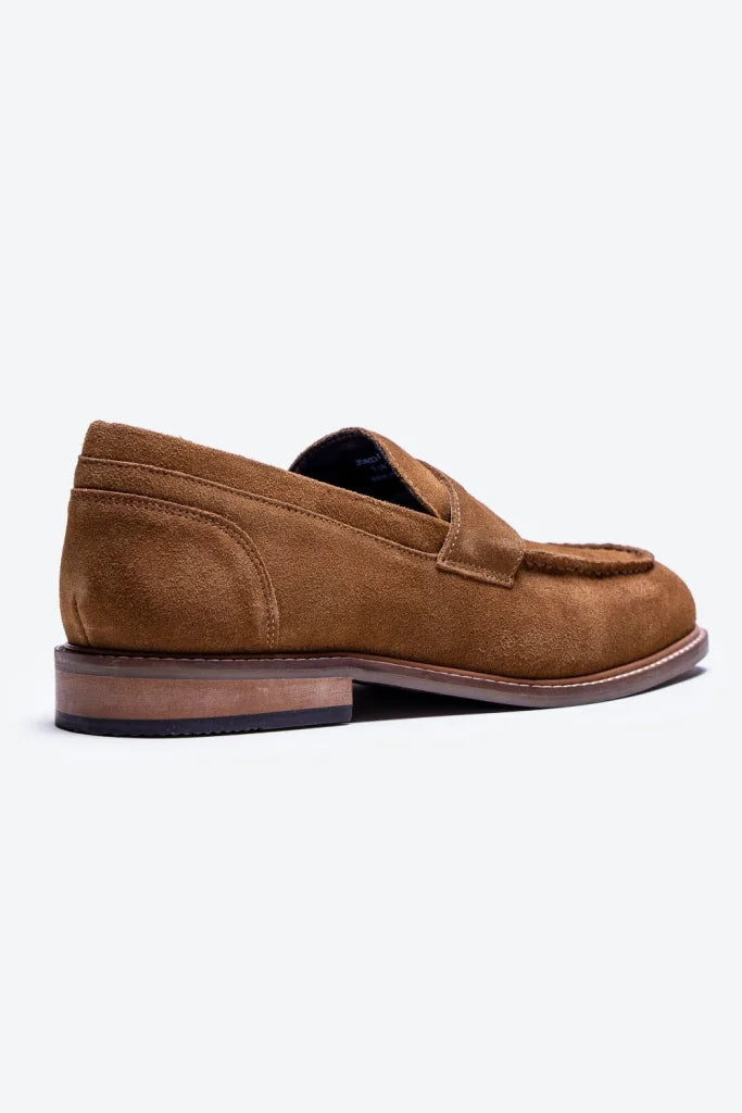 Cavani Jordan Suède Loafer - Hellbraun - schoenen