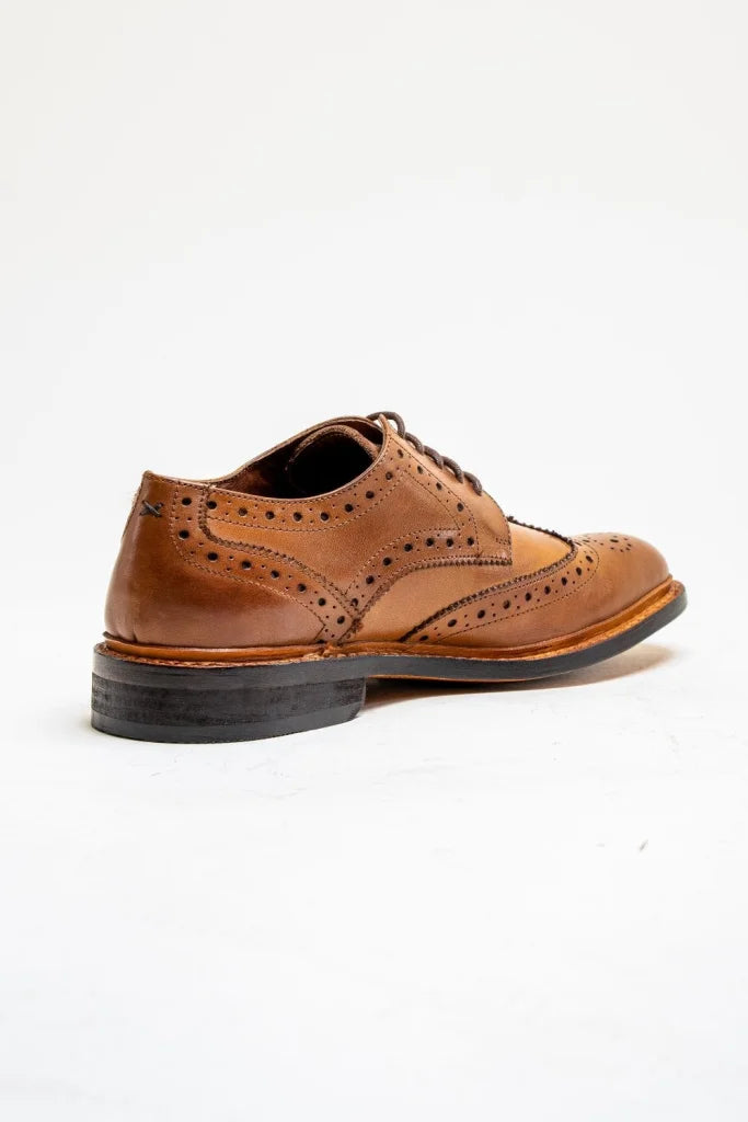 Cavani Premium Merton Schuhe - Tan - schoenen