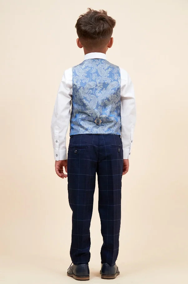 Dreiteiliger Anzug für Kinder - Edison Navy - kinder pak