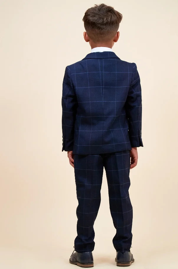 Dreiteiliger Anzug für Kinder - Edison Navy - kinder pak