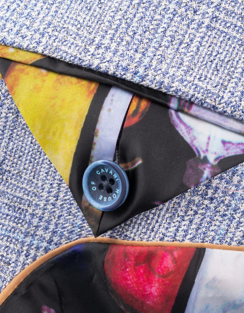 Hellblauer 3 - teiliger Anzug Cavani Caridi sky blau