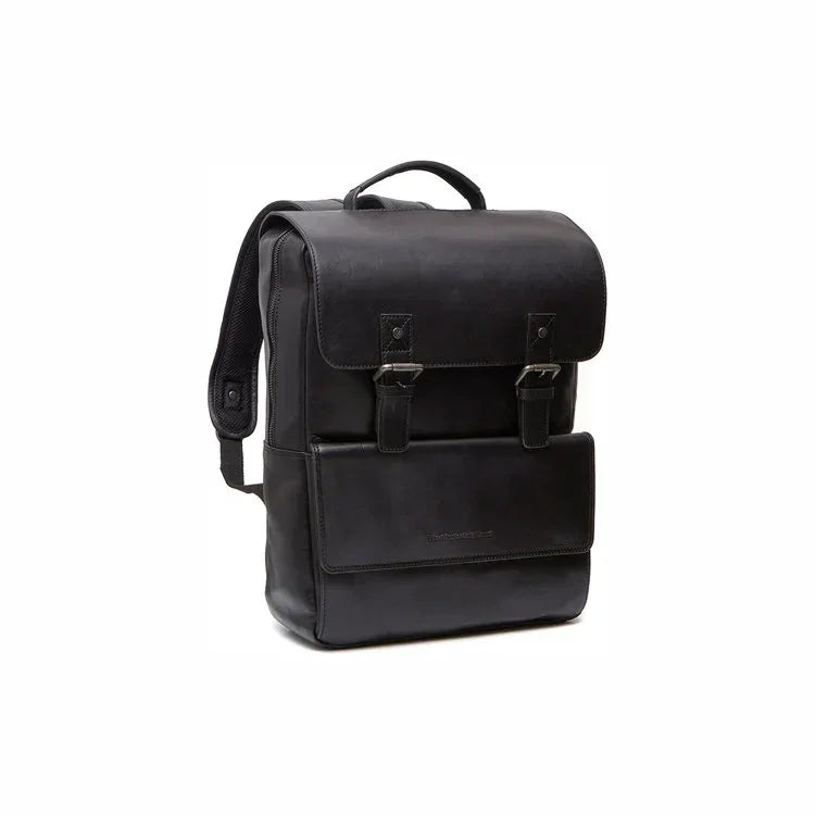 Leder Rucksack - The Chesterfield Brand Malta Schwarz