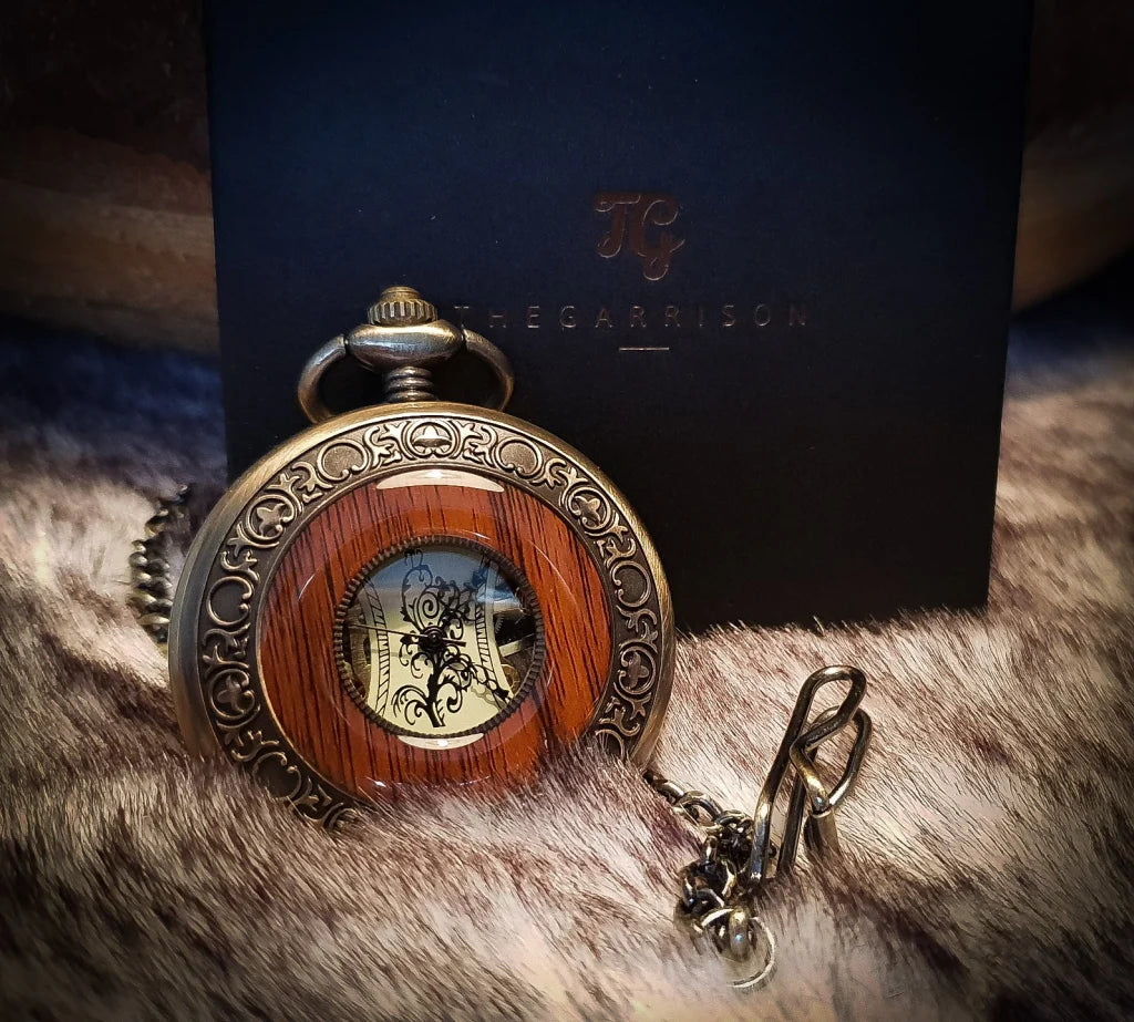 Tommy Shelby Woodstyle Pocket Watch - pocketwatch