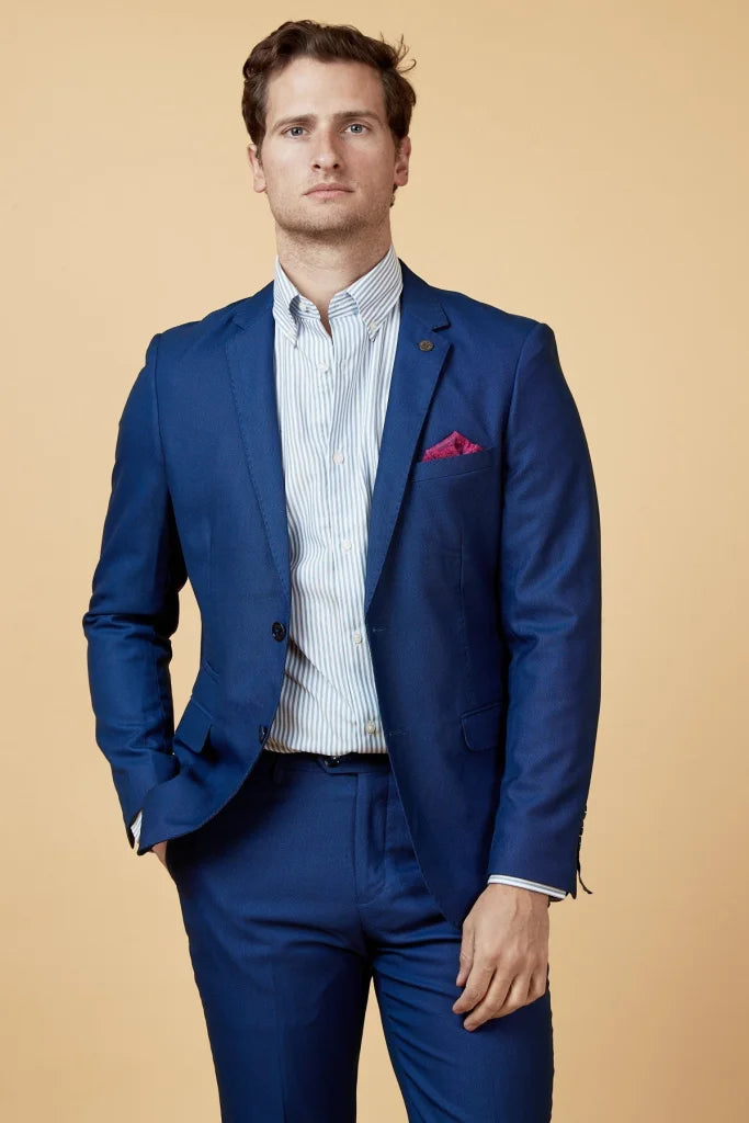 Zweiteiliges Anzug Danny Royalblau – Marc Darcy - driedelig