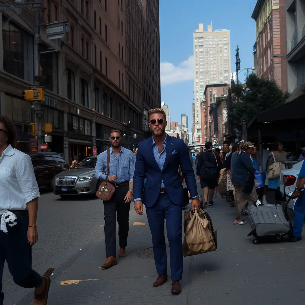 Blauen Anzug tragen? Entdecken Sie unsere Inspiration