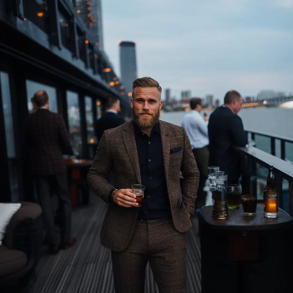 Ist ein brauner Anzug noch modisch?