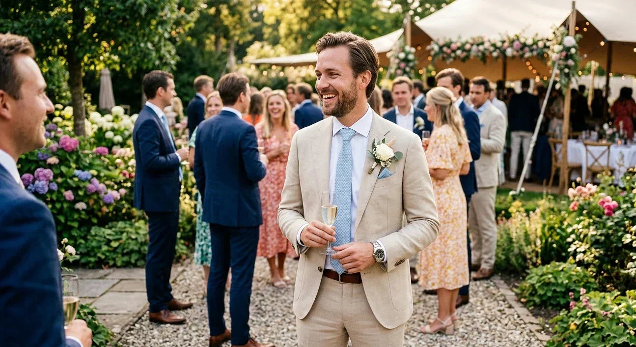 Frühlingshochzeit? Das trägt man als Mann!