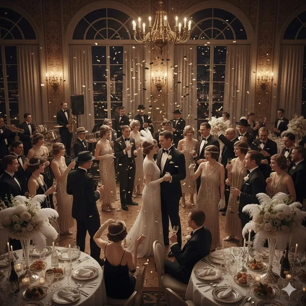 Roaring-Twenties-Hochzeit: Was bedeutet das für Herren?