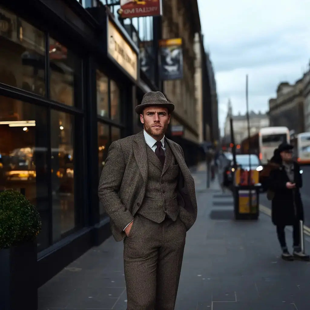 Wann trägt man einen Tweed-Anzug?