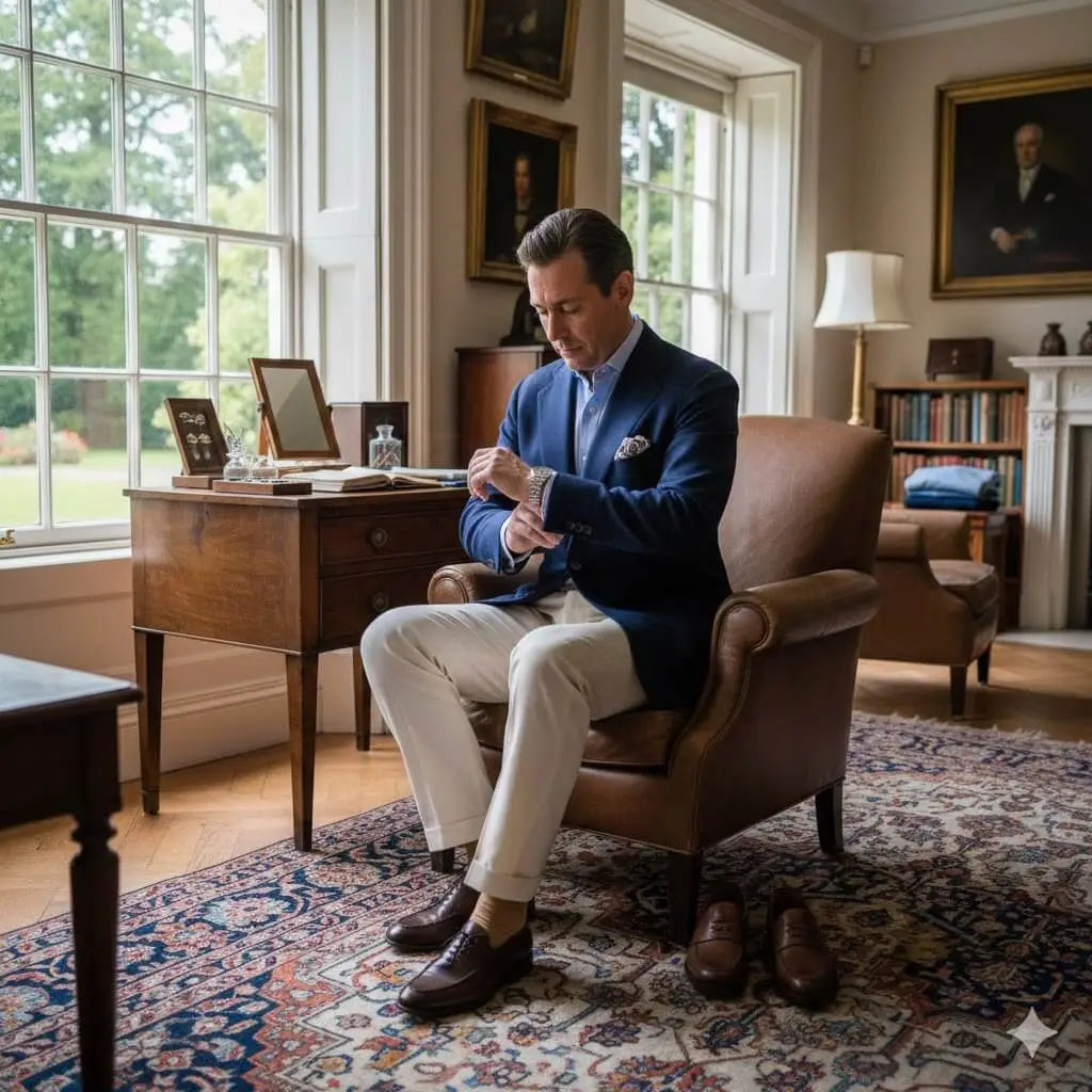 Welche Art von Hose passt zum Old-Money-Stil?