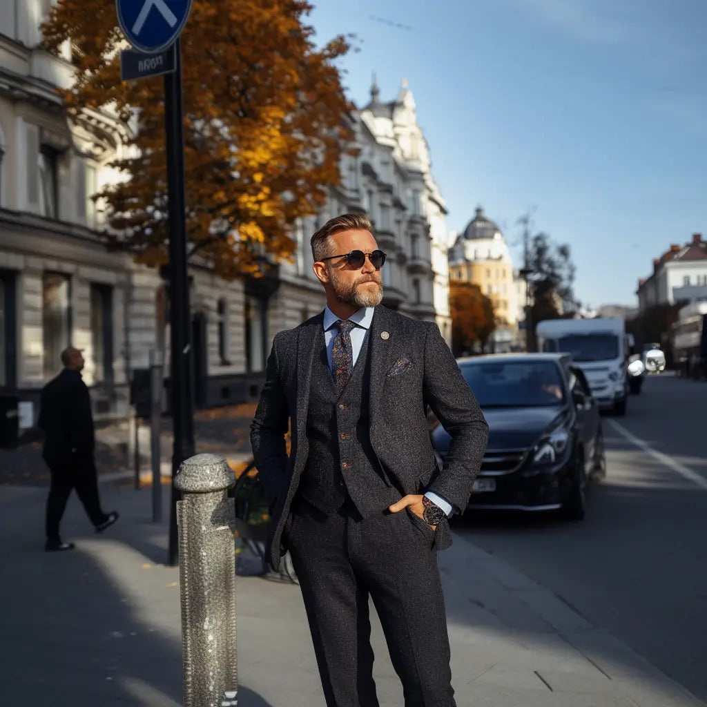 Wie eng sollte ein Herrenanzug sitzen?