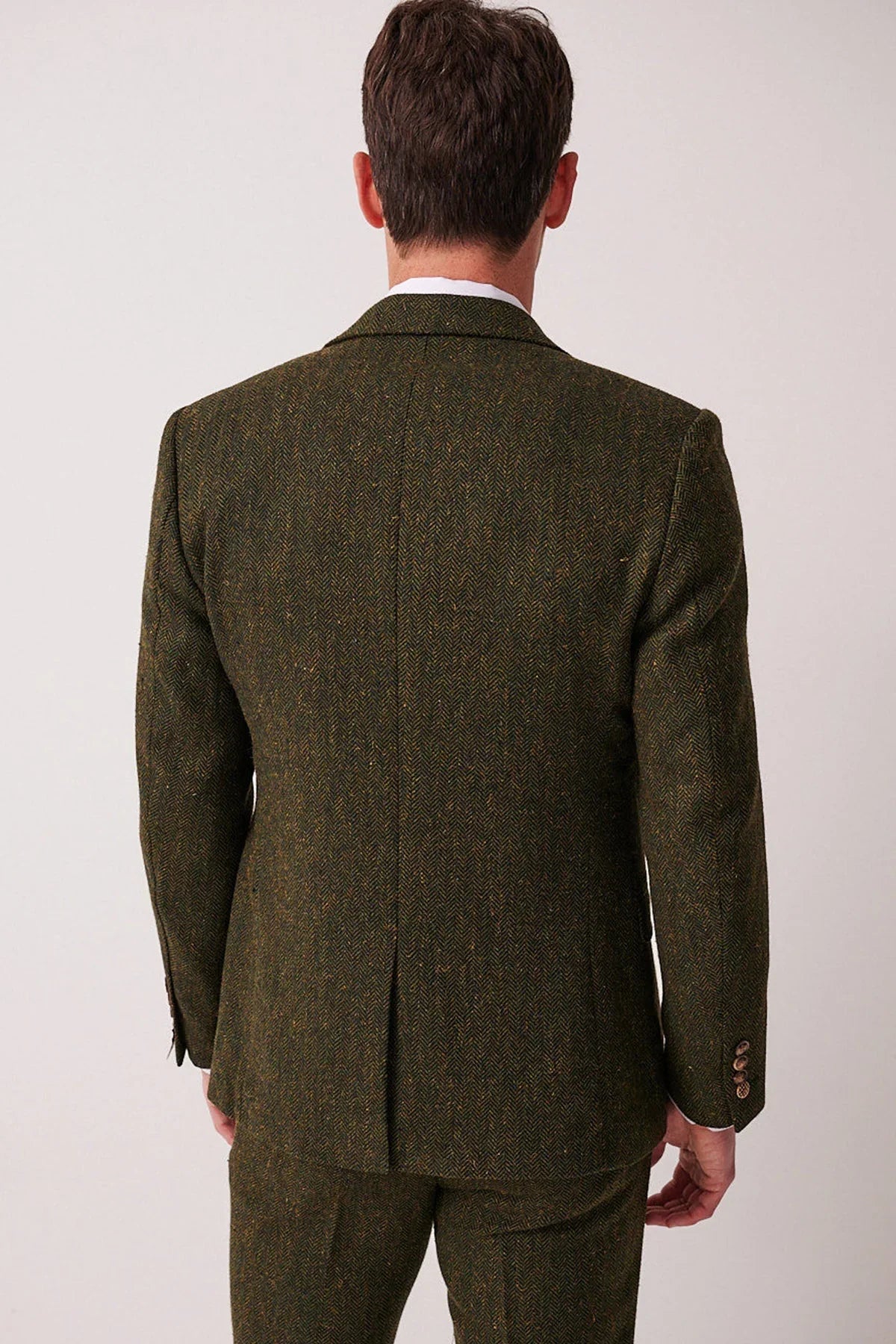 Marc Darcy – Sakko Dean Olive Tweed