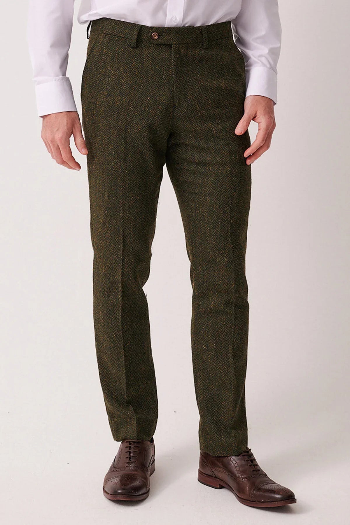 Marc Darcy - Hose Dean Olive Tweed