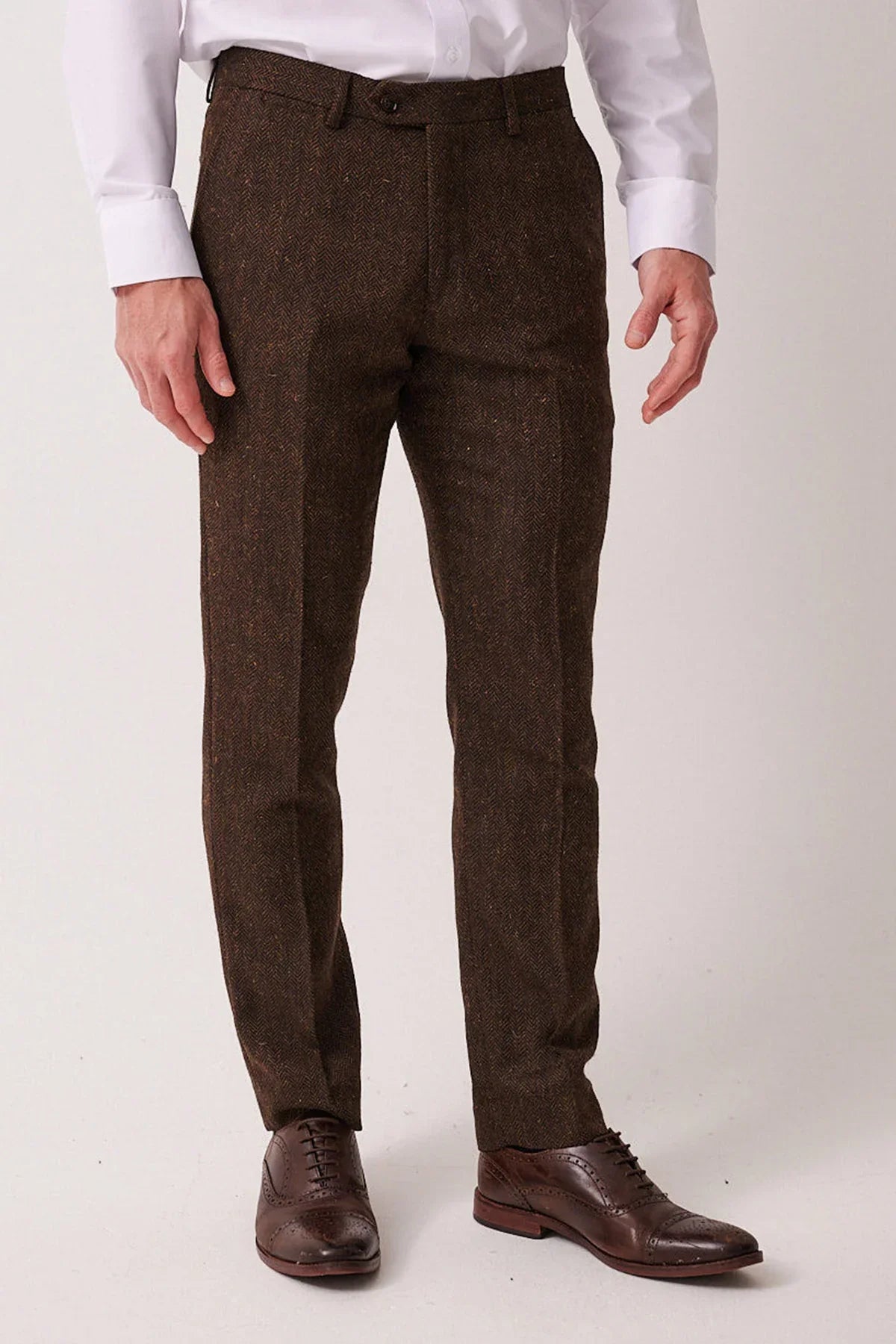Marc Darcy - Hose Dean Brown Tweed