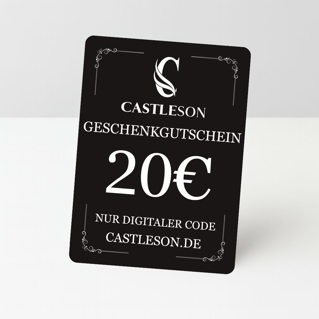 €100 CASTLESON Geschenkgutschein – Für Herrenanzüge &