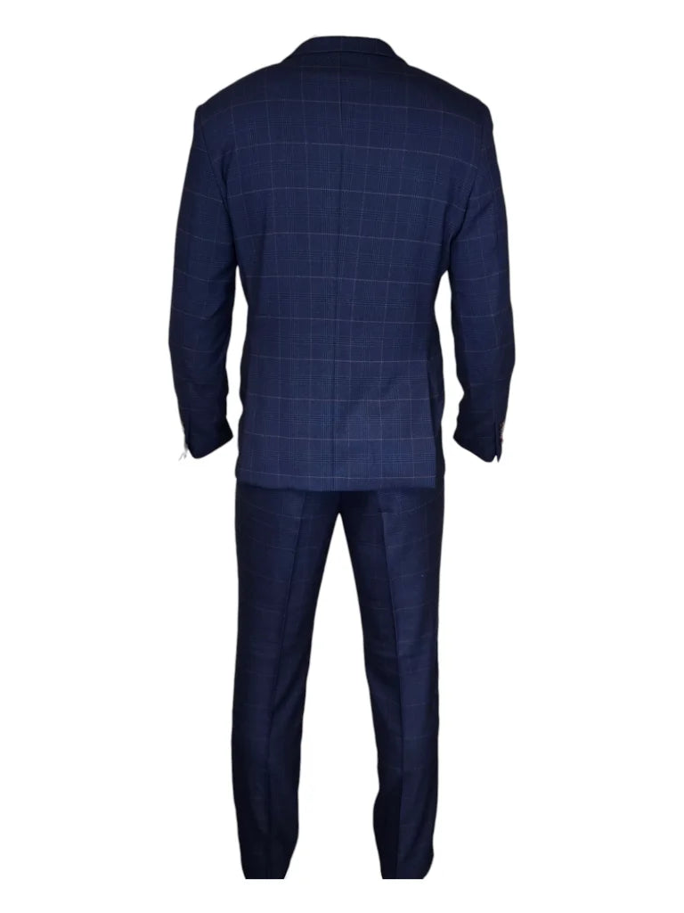 2-teiliger Navy Blue Herrenanzug - Edison Redline 2pc
