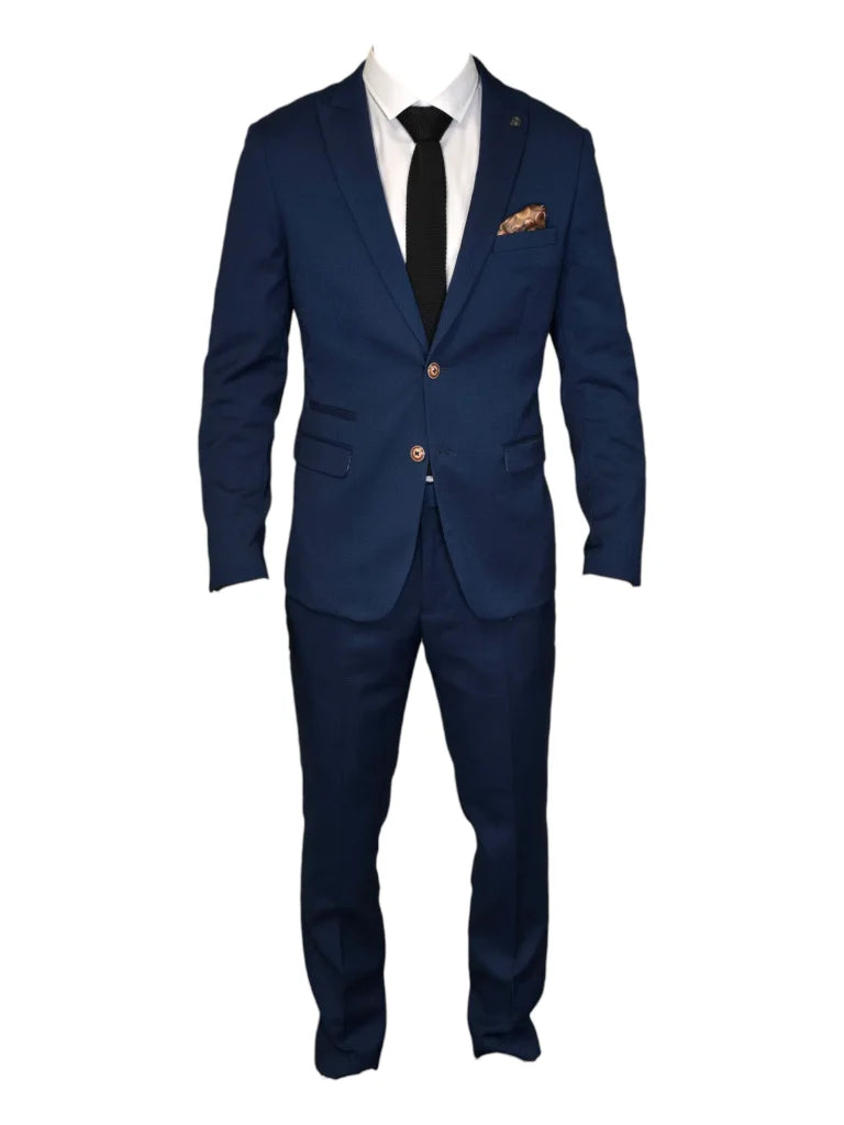 2-teiliger Royalblauer Anzug - Marc Darcy Max Royal blue