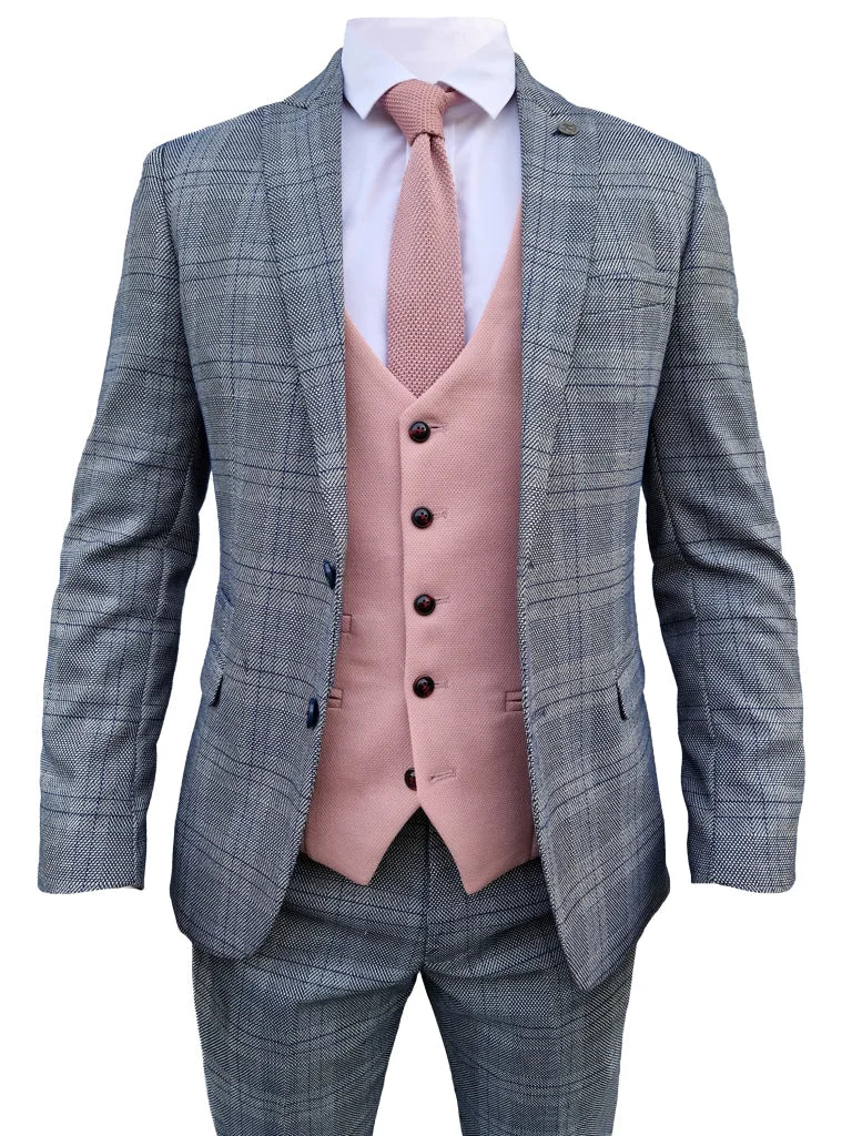 3 - teiliger Anzug Jerry Grey Mix & Match - Marc Darcy