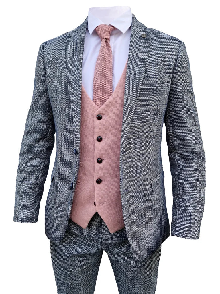 3 - teiliger Anzug Jerry Grey Mix & Match - Marc Darcy