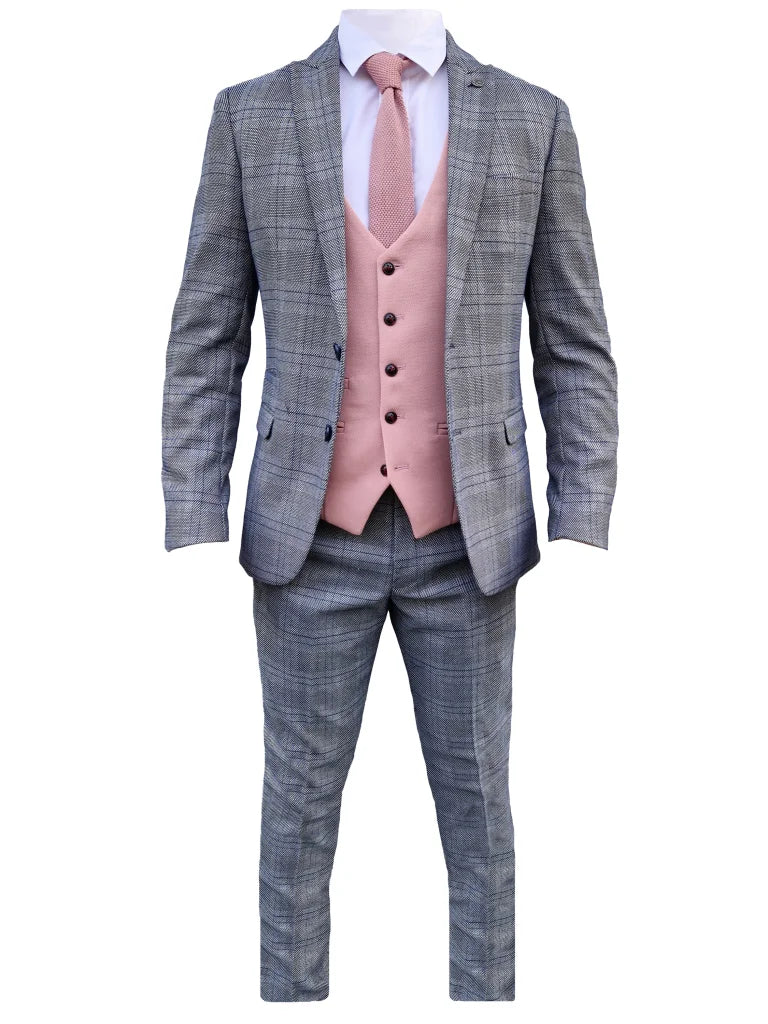 3 - teiliger Anzug Jerry Grey Mix & Match - Marc Darcy