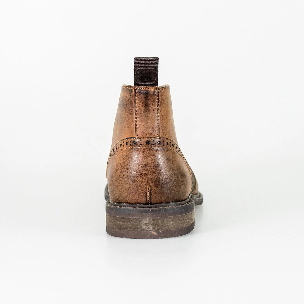Braune Schnürstiefel | Cavani Curtis Schnürstiefel