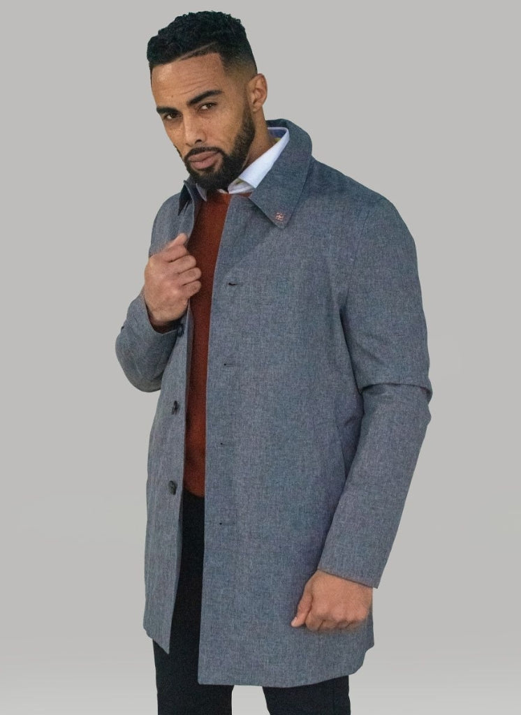 Cavani Brando Mac-Mantel – Grau - mantel