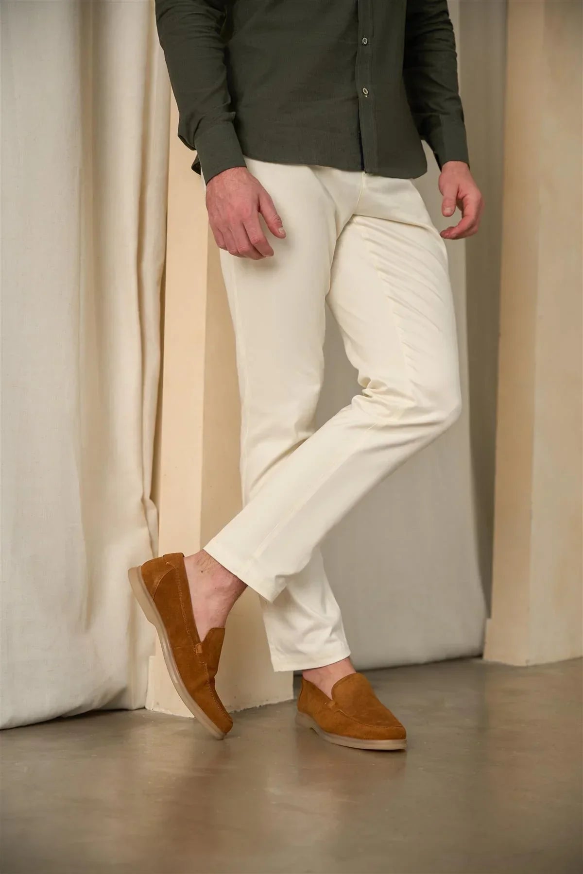 Cavani Breezy Wildleder-Loafer – Braun - schoenen