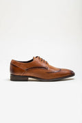 Cavani Lisbon Schuhe Hellbraun - Wingtip Brogue