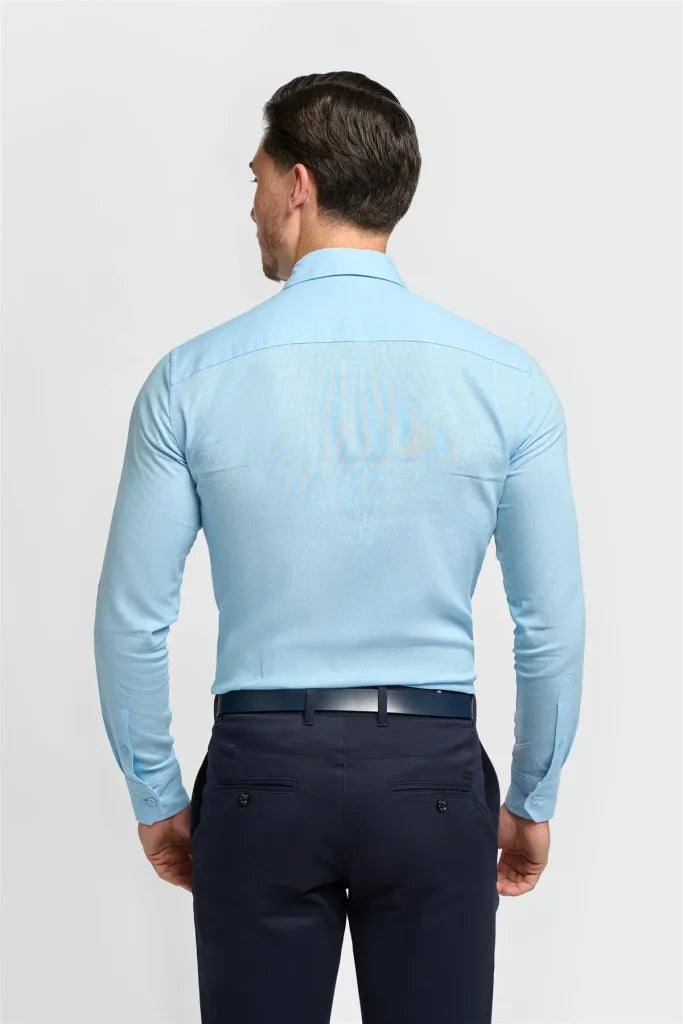 Cavani - Matera Hemd Himmelblau - overhemd
