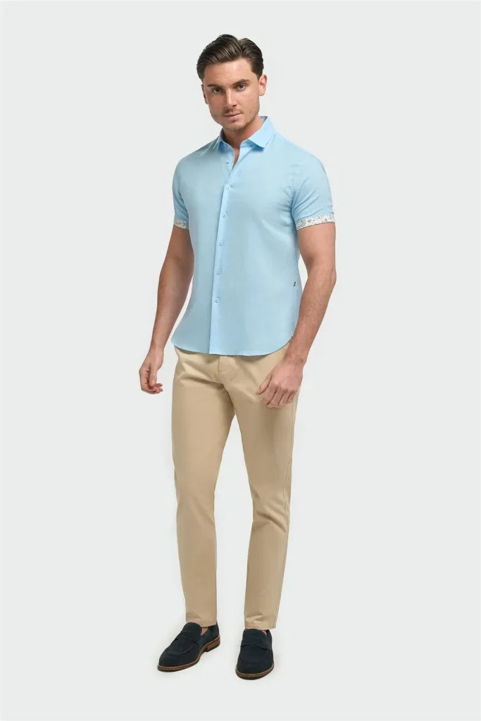 Cavani - Matera Kurzarm Himmelblau - Pantalon