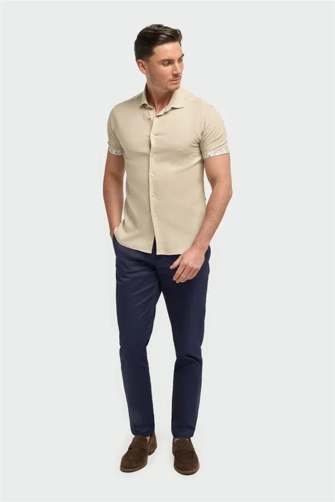 Cavani - Matera Kurzarm Taupe - Pantalon