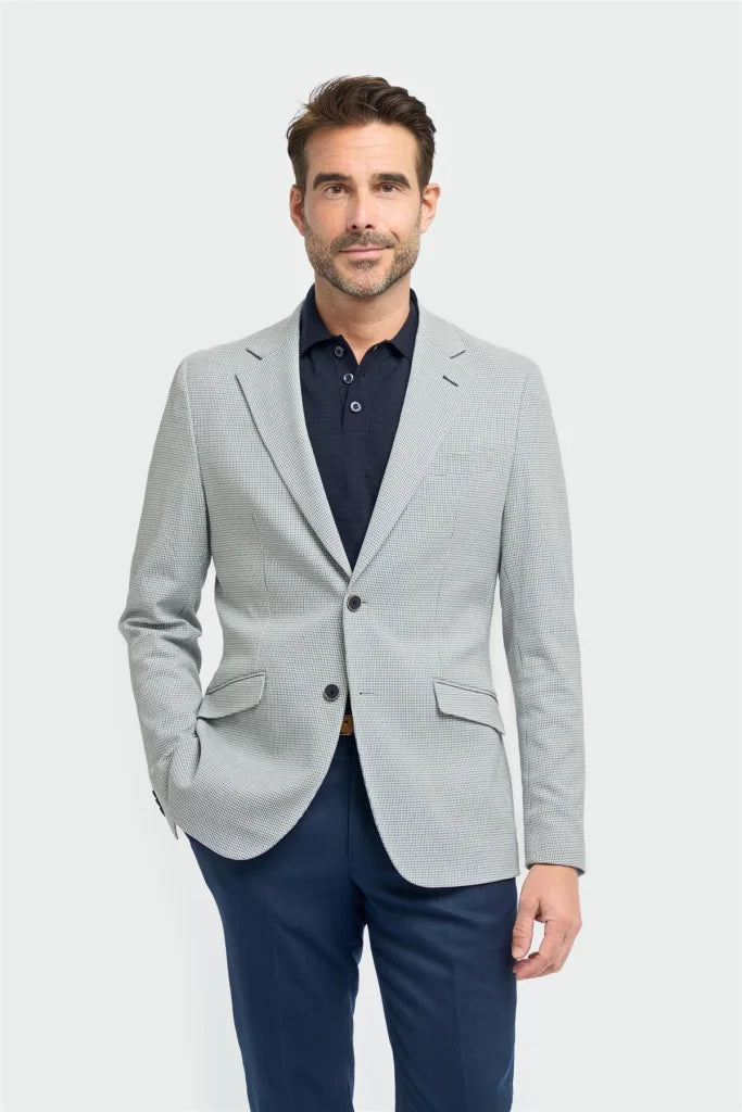 Cavani - Porto Blue Mix und Match - Casual Business Outfit