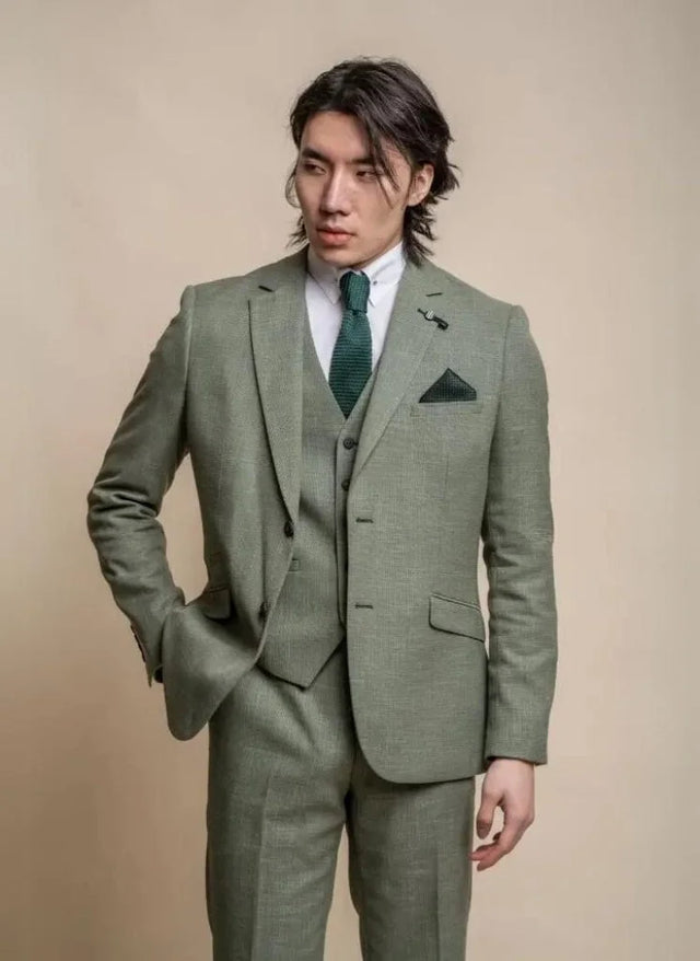 Cavani - Sakko Sage Slim Fit