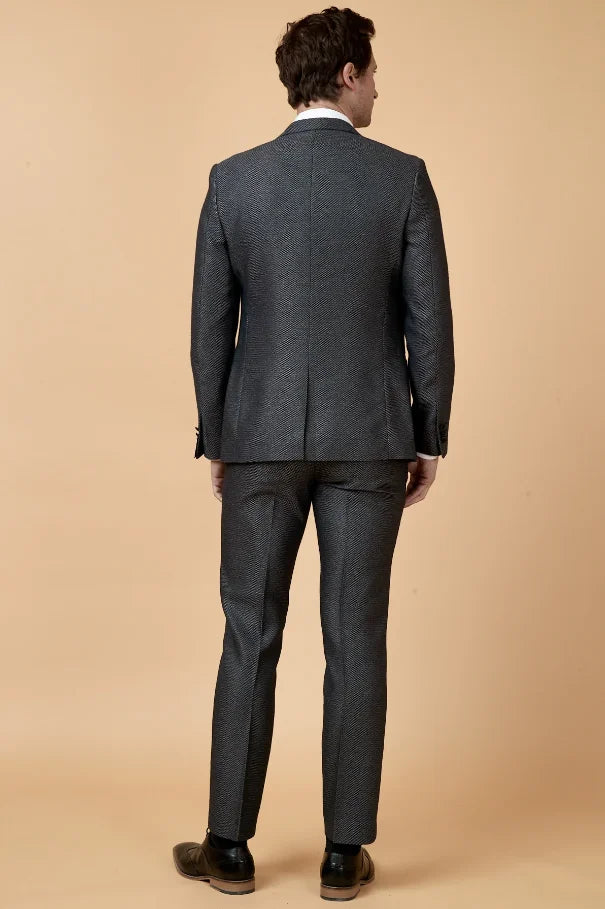 Charcoal Grey Smoking 3 - teilig - Marc Darcy Spencer