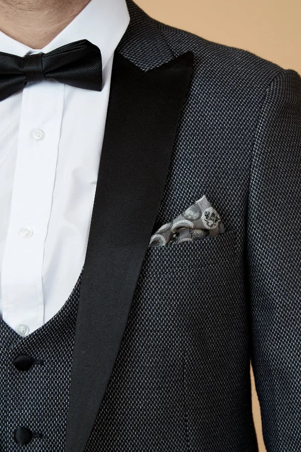 Charcoal Grey Smoking 3 - teilig - Marc Darcy Spencer