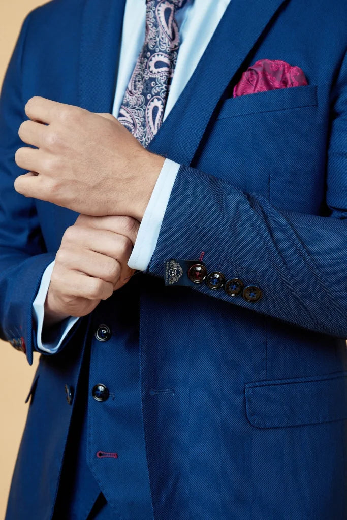 Dreiteiliger Anzug Danny Royal Blue - Marc Darcy