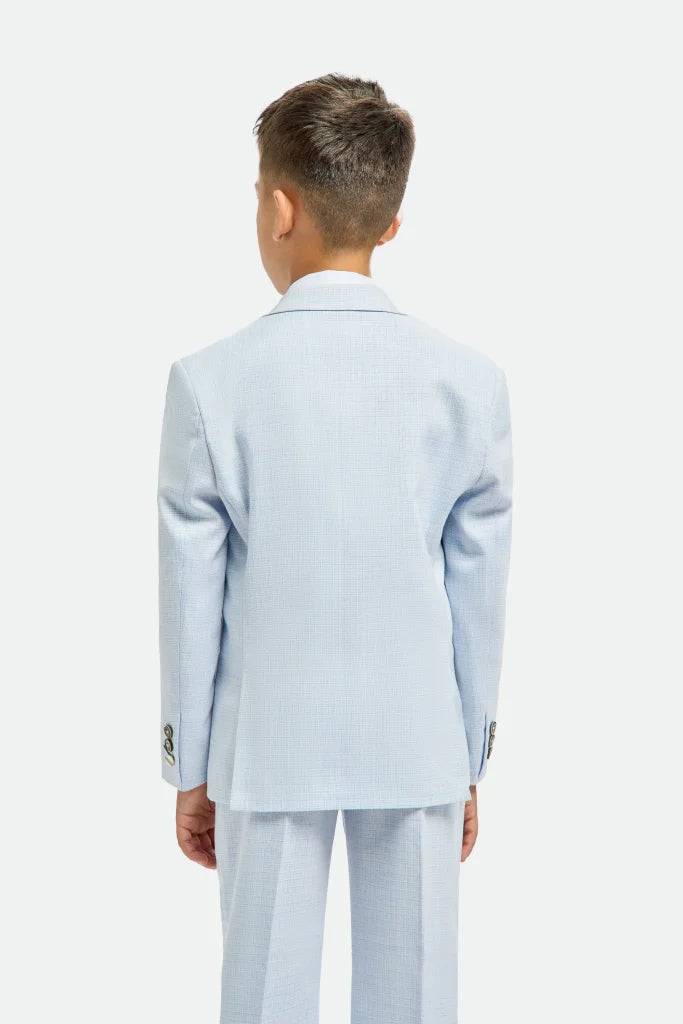 Dreiteiliger Anzug für Kinder – Tropez Himmelblau - kinder
