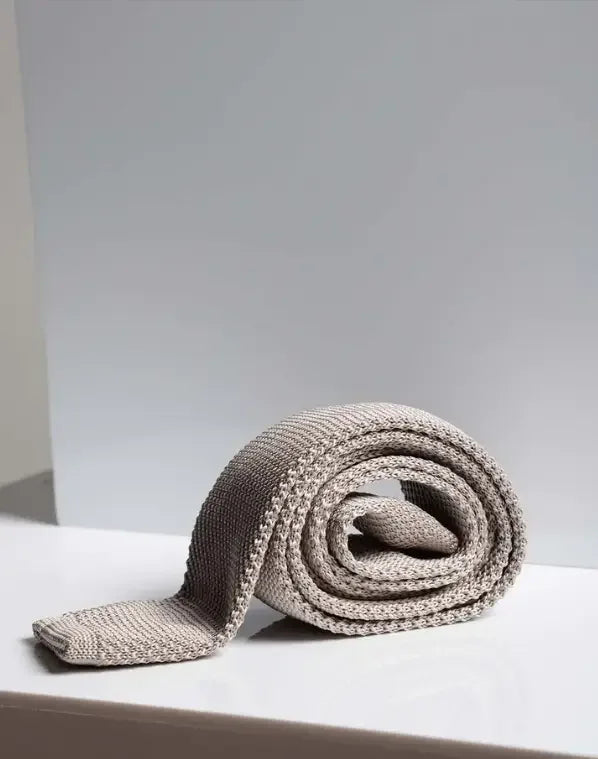 Krawatte Stone gestrickt | Marc Darcy - stropdas