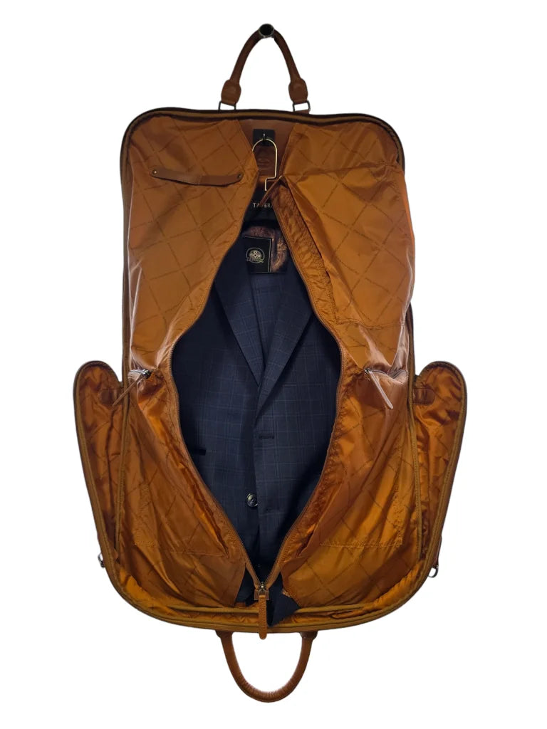 Leder-Anzugtasche - The Chesterfield Brand Josh Cognac