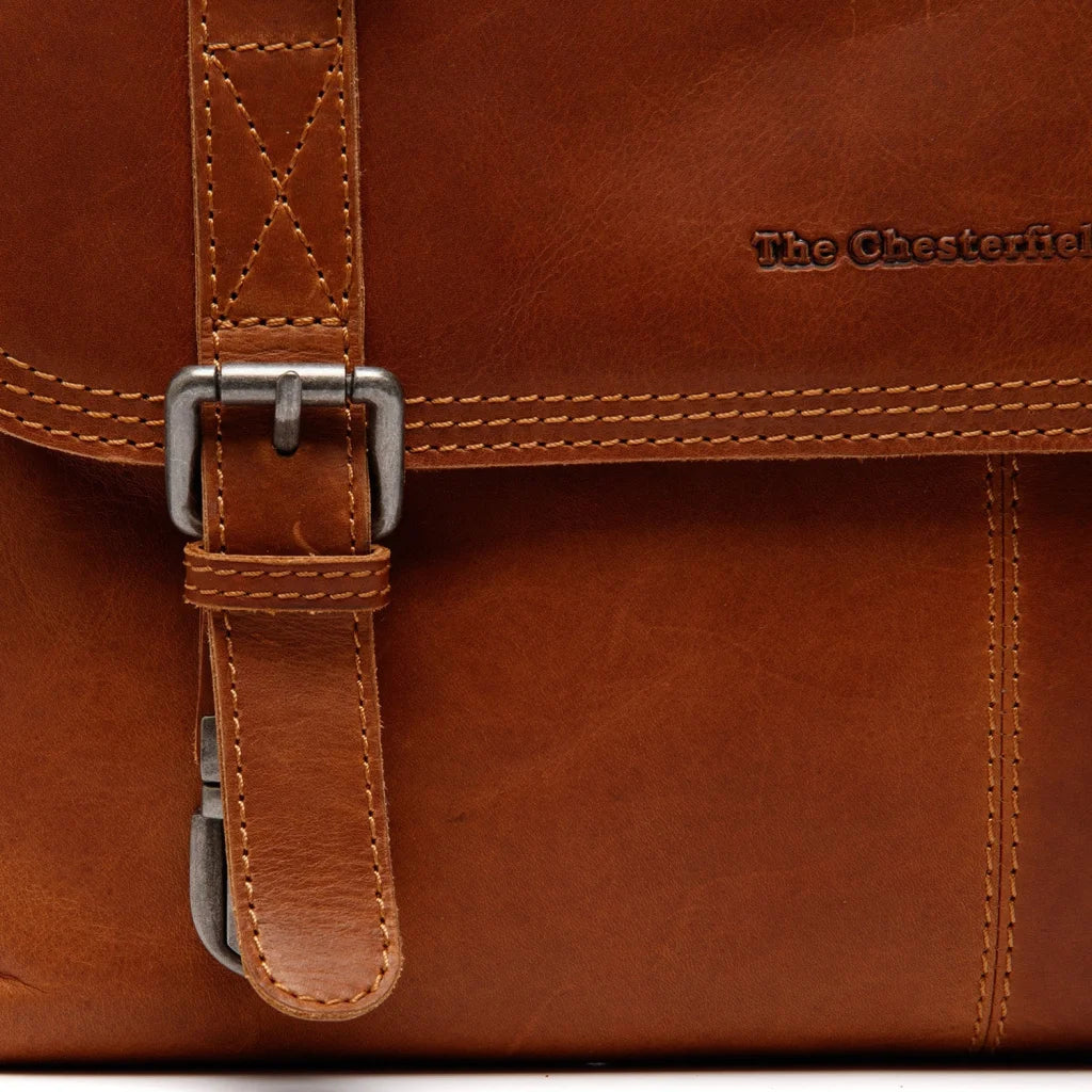 Leder-Laptoptasche - The Chesterfield Brand Veneto Cognac