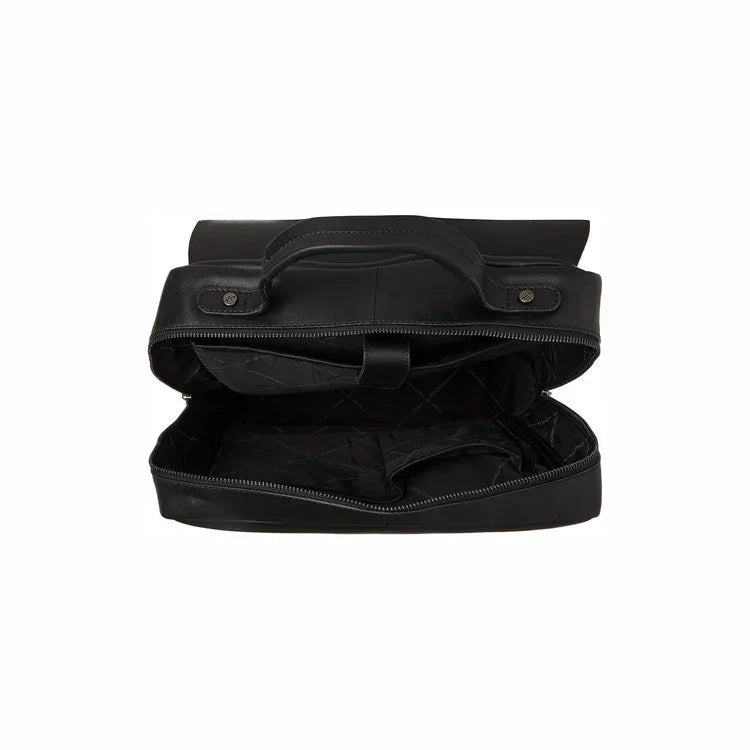 Leder Rucksack - The Chesterfield Brand Malta Schwarz