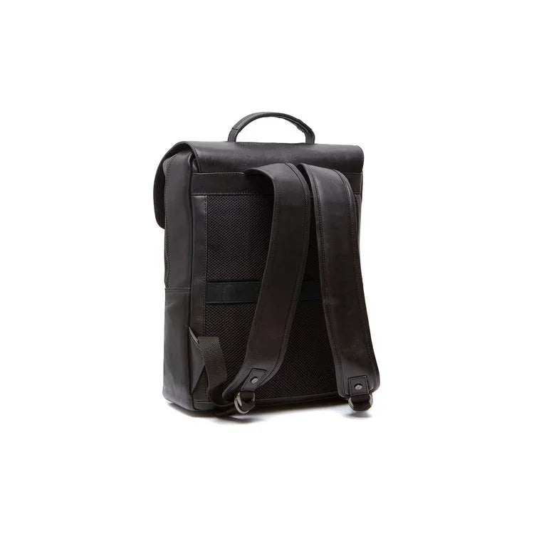 Leder Rucksack - The Chesterfield Brand Malta Schwarz