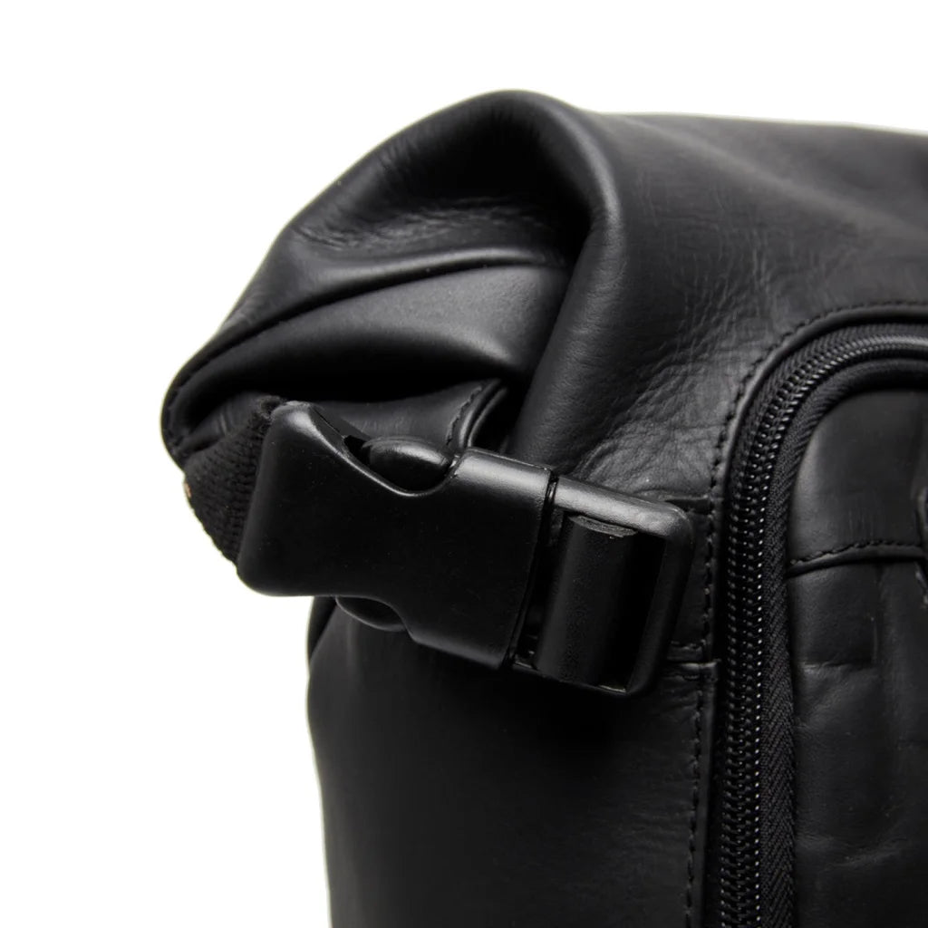 Leder Rucksack - The Chesterfield Brand Mazara Schwarz