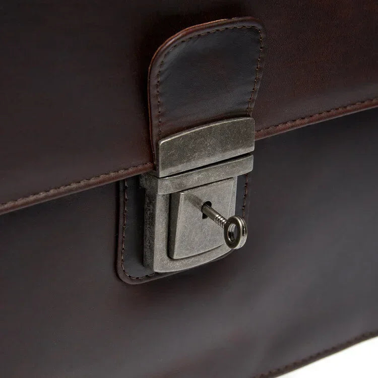 Lederne Aktentasche - The Chesterfield Brand Venice Braun