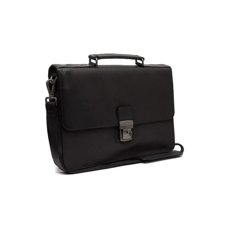 Lederne Aktentasche - The Chesterfield Brand Venice Schwarz