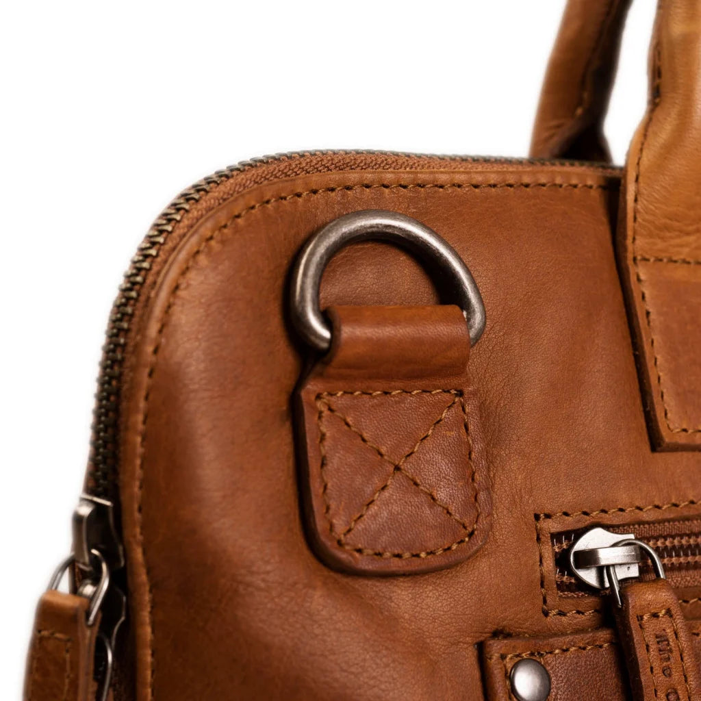 Lederne Laptoptasche - The Chesterfield Brand Harvey Cognac