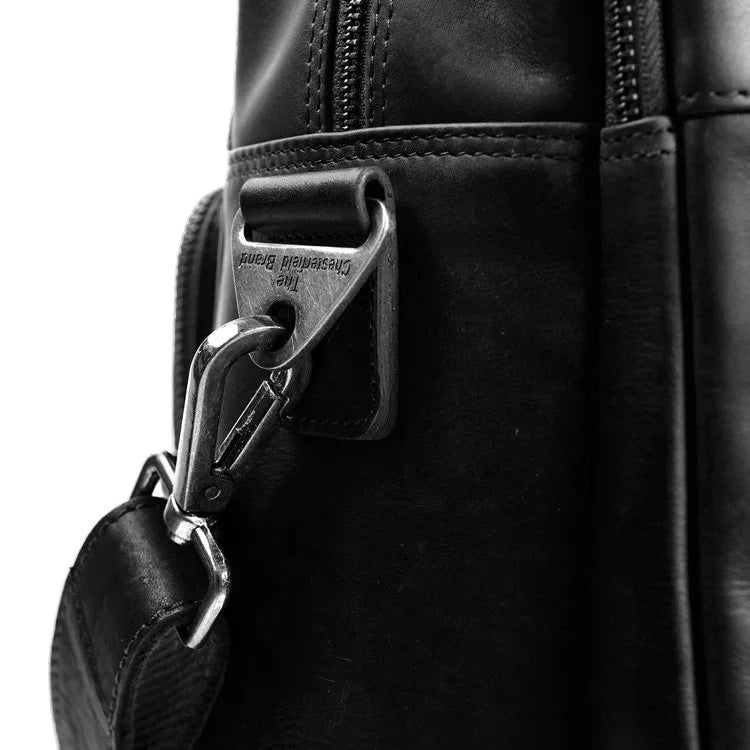 Lederne Laptoptasche - The Chesterfield Brand Misha Schwarz