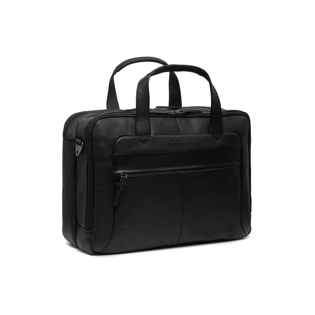 Lederne Laptoptasche - The Chesterfield Brand Ryan Schwarz